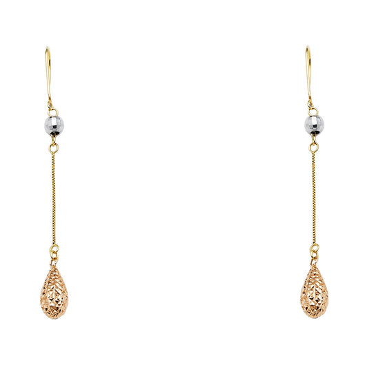 Hanging Earrings - 14K Gold - ER1240