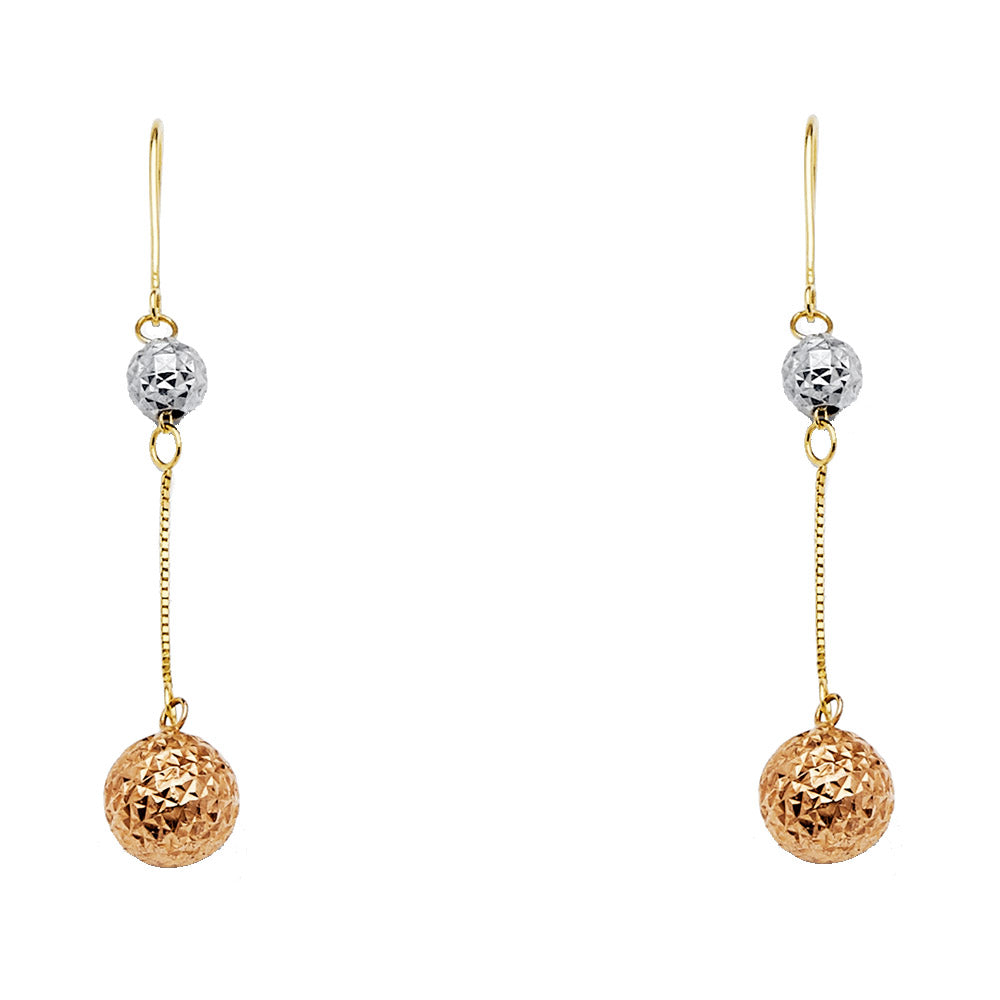 Hanging Earrings - 14K Gold - ER1241