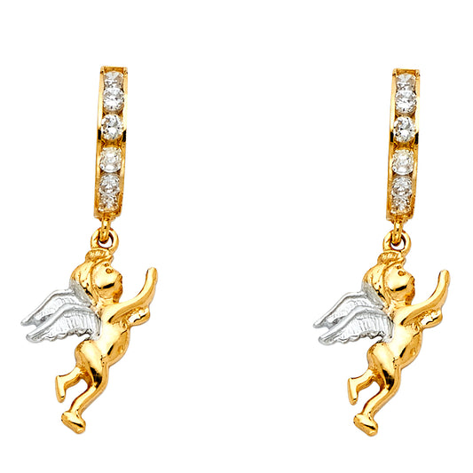 Hanging Earrings - 14K Gold - ER1258