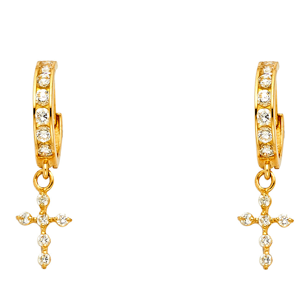 Hanging Earrings - 14K Gold - ER1263