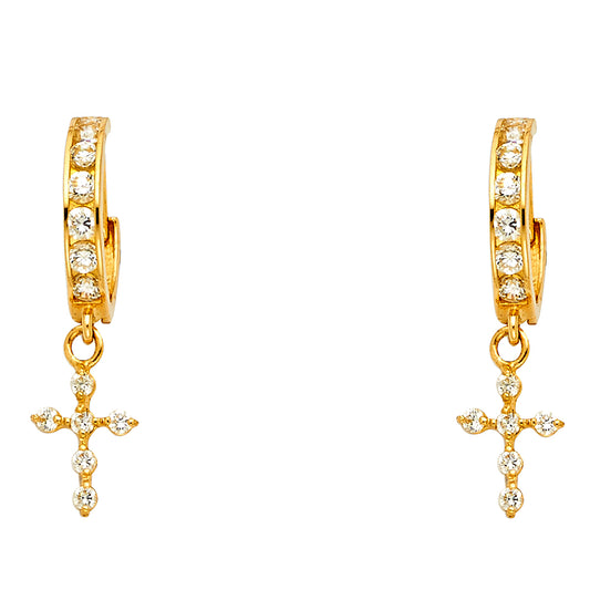 Hanging Earrings - 14K Gold - ER1263