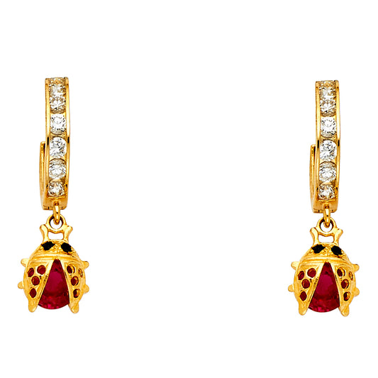 Hanging Earrings - 14K Gold - ER1266