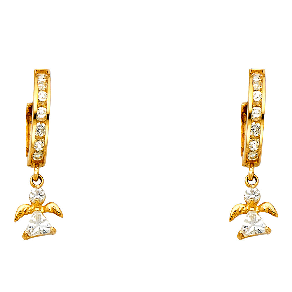 Hanging Earrings - 14K Gold - ER1267