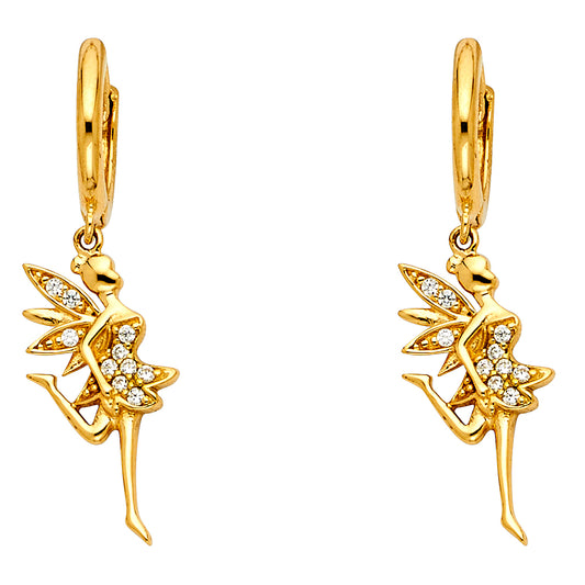 Hanging Earrings - 14K Gold - ER1268