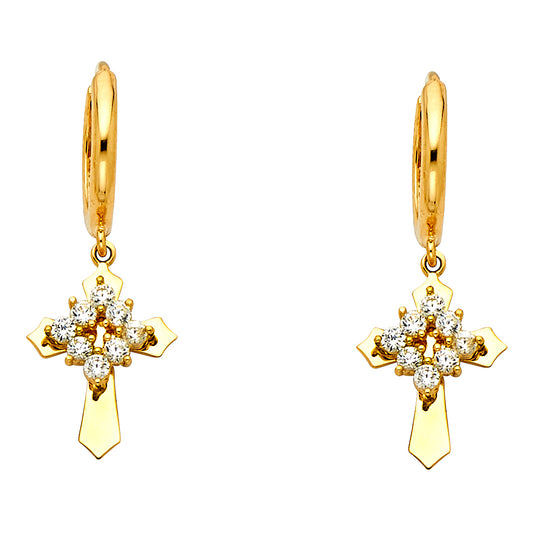 Hanging Earrings - 14K Gold - ER1271