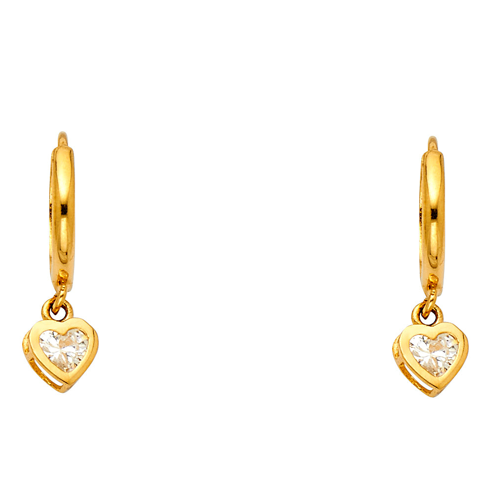 Hanging Earrings - 14K Gold - ER1284