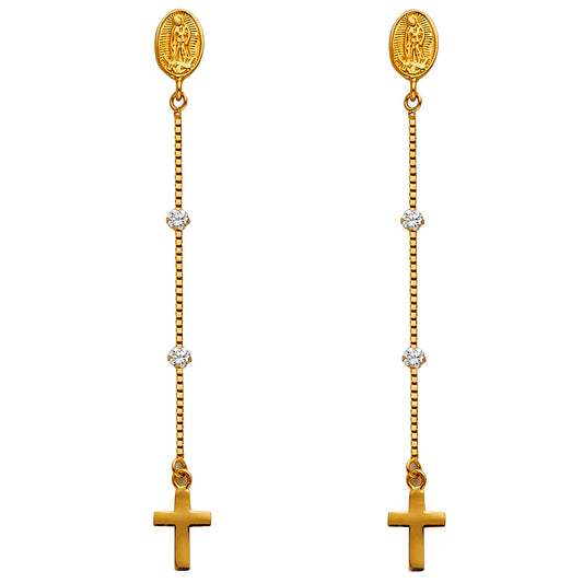 Hanging Earrings - 14K Gold - ER1311