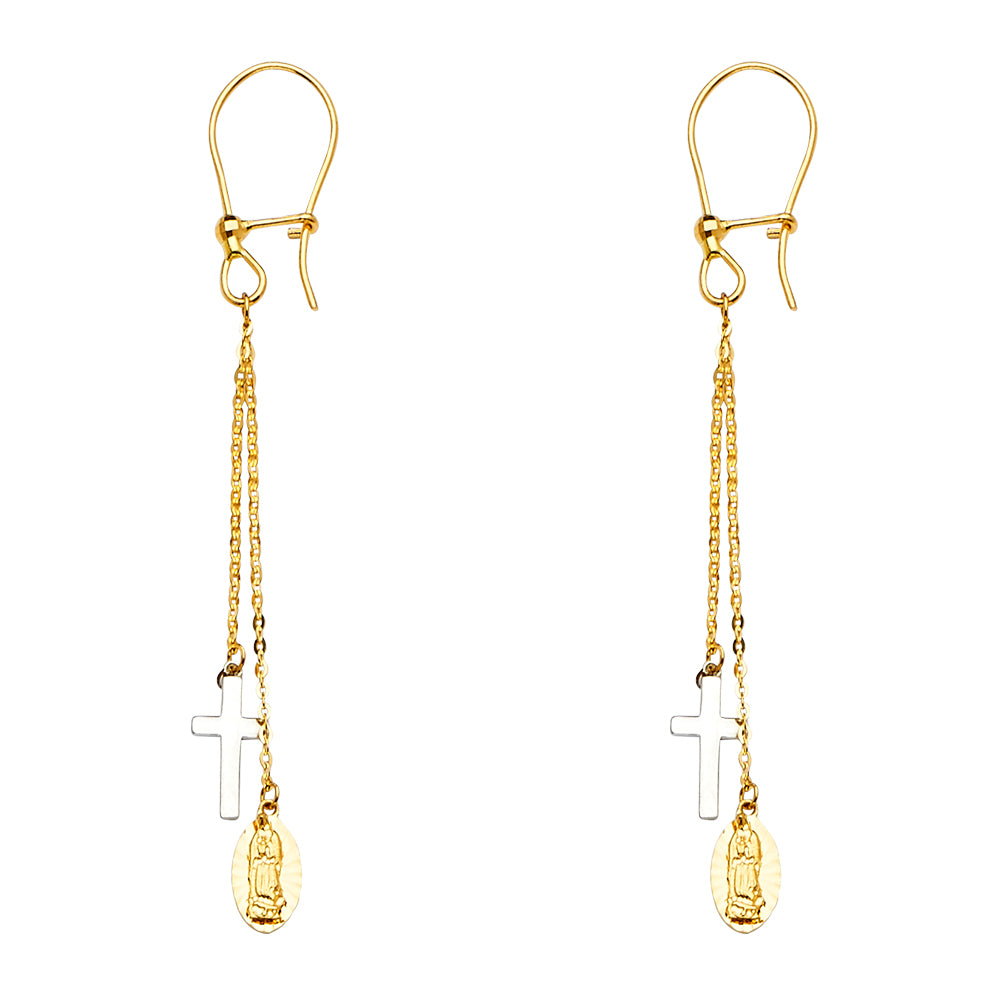 Hanging Earrings - 14K Gold - ER1401