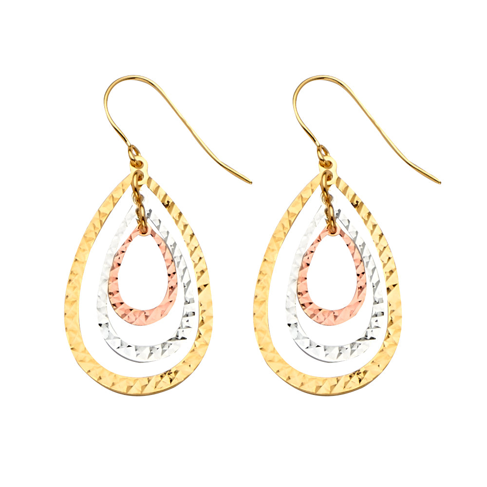 Assorted Earrings - 14K Gold - ER1544