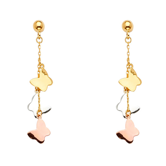 Hanging Earrings - 14K Gold - ER1570