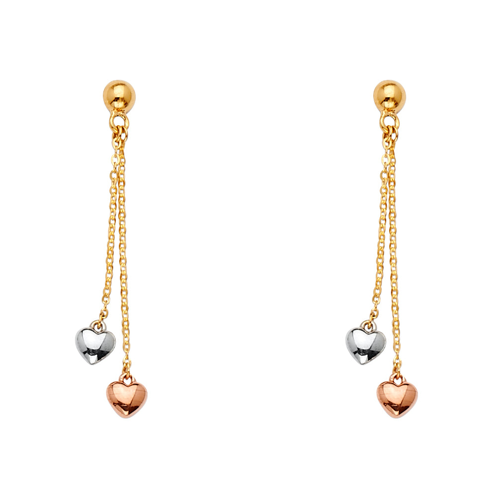 Hanging Earrings - 14K Gold - ER1577