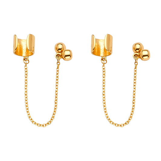 Hanging Earrings - 14K Gold - ER1582