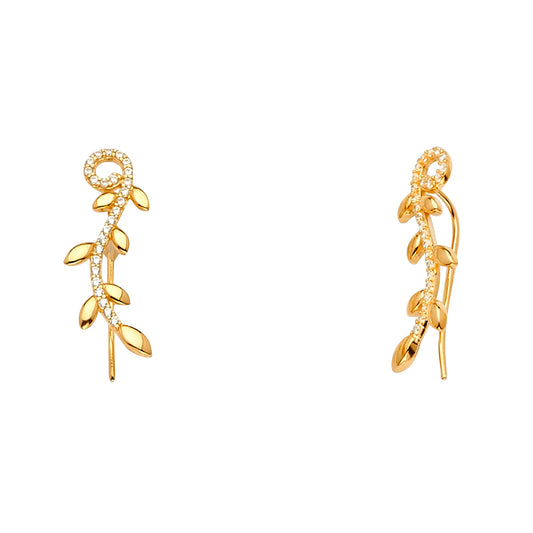 Hanging Earrings - 14K Gold - ER1583