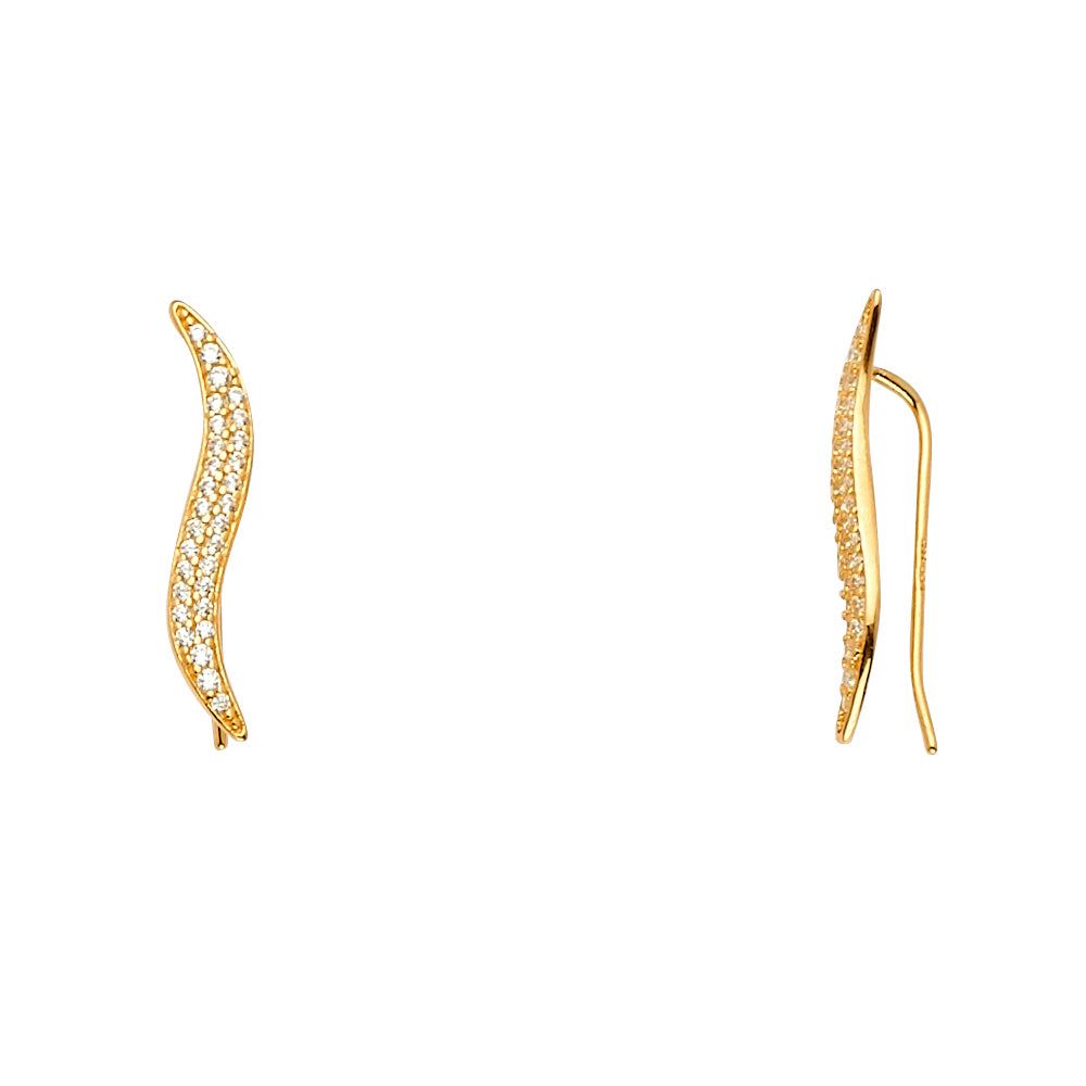 Hanging Earrings - 14K Gold - ER1584