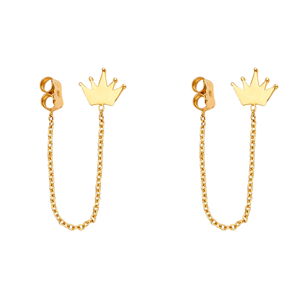 Hanging Earrings - 14K Gold - ER1587