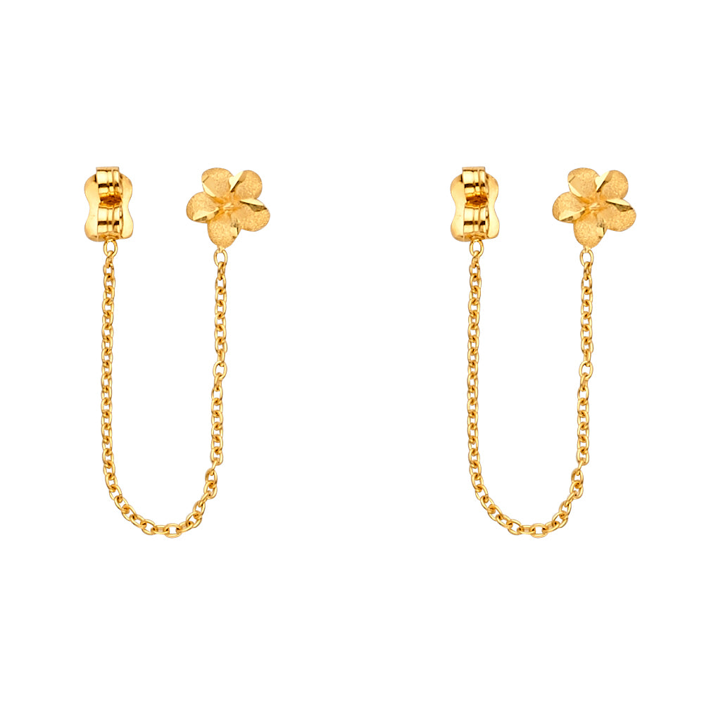 Hanging Earrings - 14K Gold - ER1588