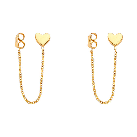 Hanging Earrings - 14K Gold - ER1589