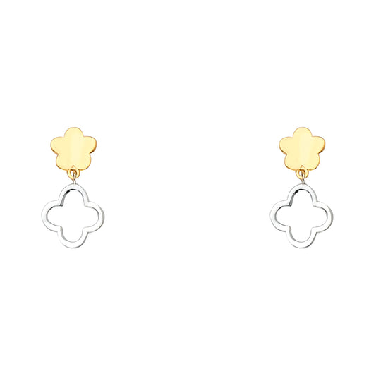 Hanging Earrings - 14K Gold - ER1591