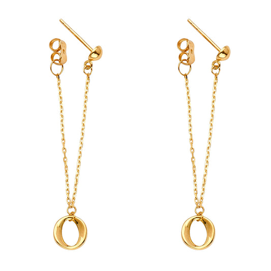 Hanging Earrings - 14K Gold - ER1595