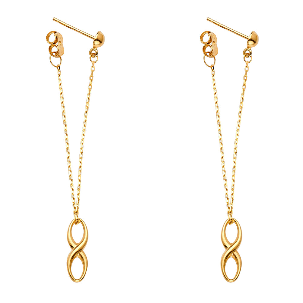 Hanging Earrings - 14K Gold - ER1596