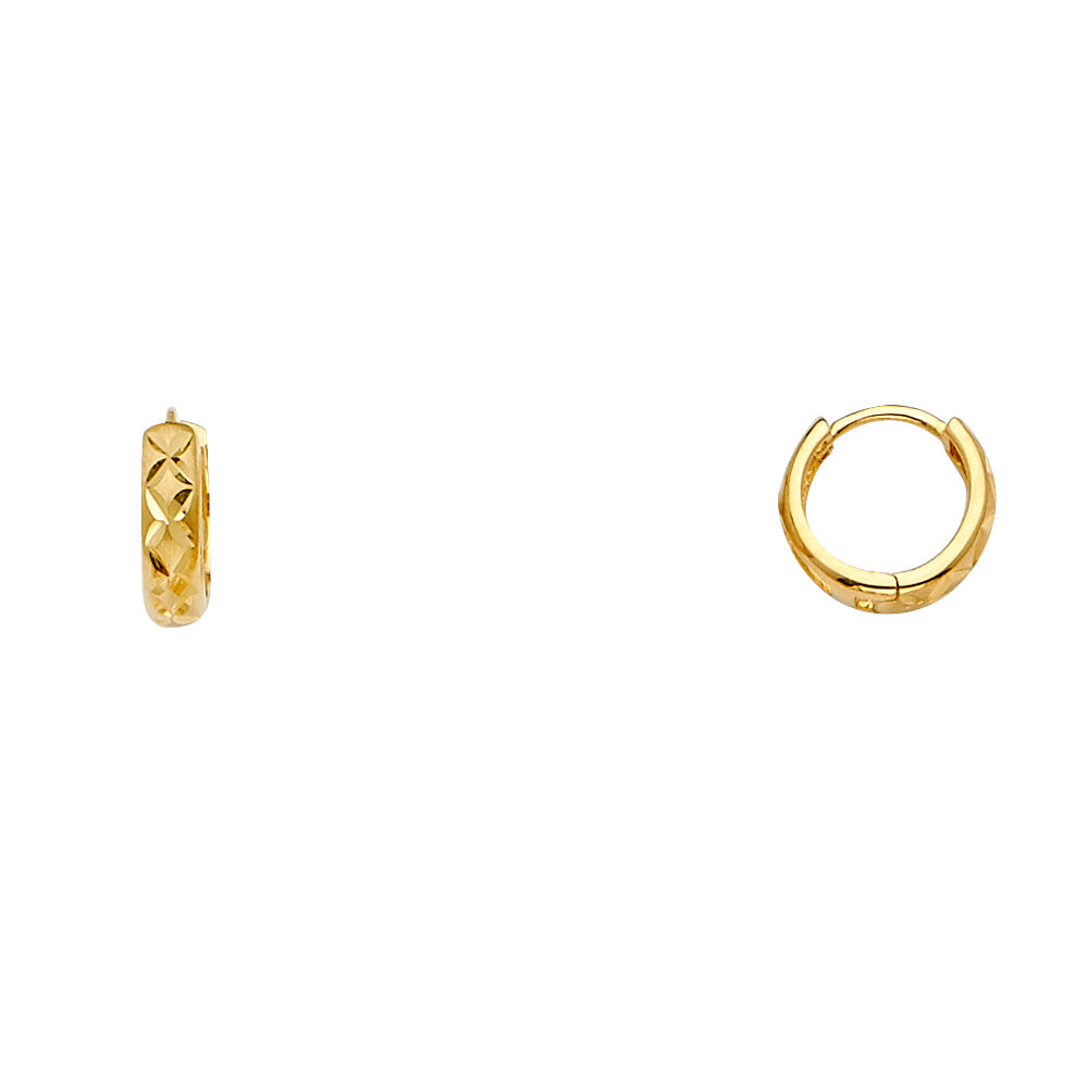 Huggies Earrings - 14K Gold - ER1600