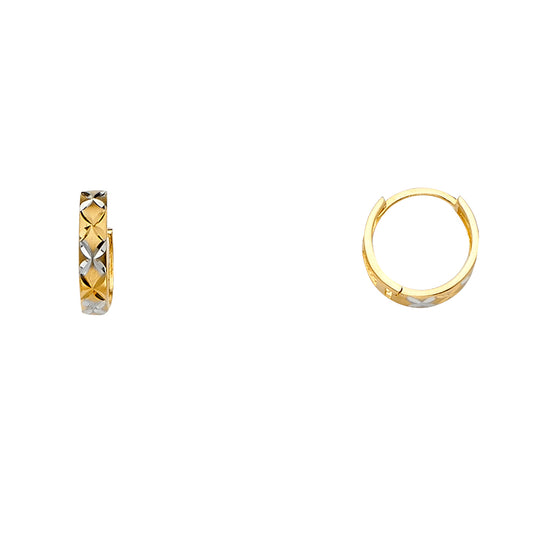 Huggies Earrings - 14K Gold - ER1603