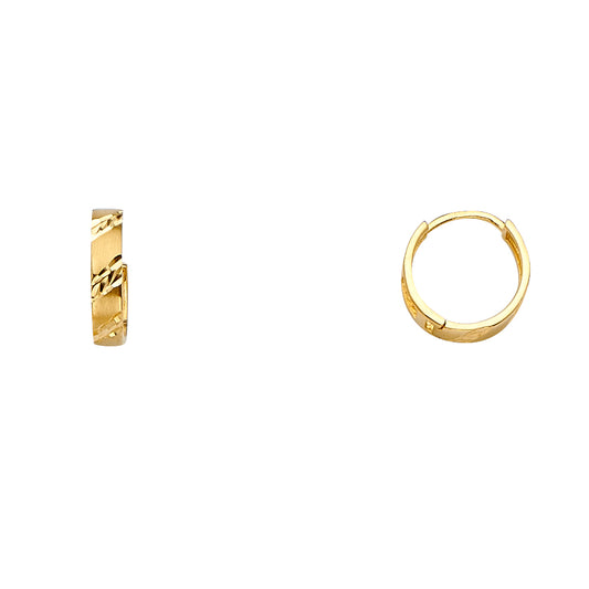 Huggies Earrings - 14K Gold - ER1604