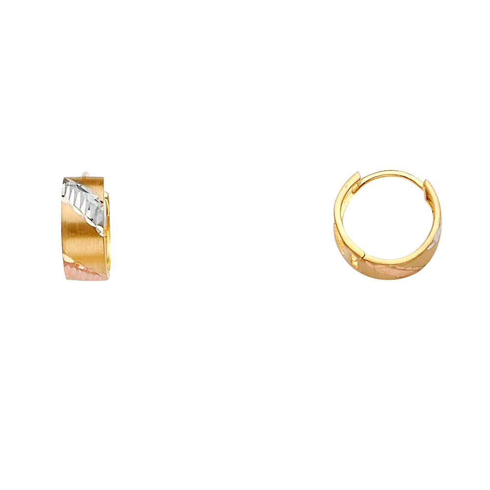 Huggies Earrings - 14K Gold - ER1606