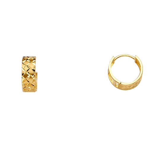 Huggies Earrings - 14K Gold - ER1608