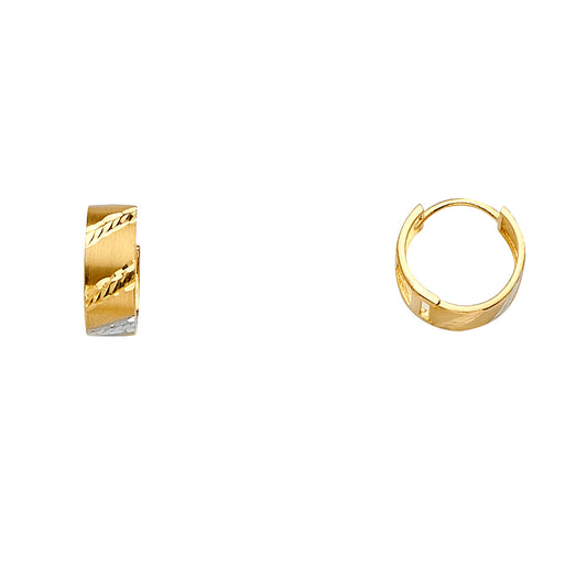 Huggies Earrings - 14K Gold - ER1609