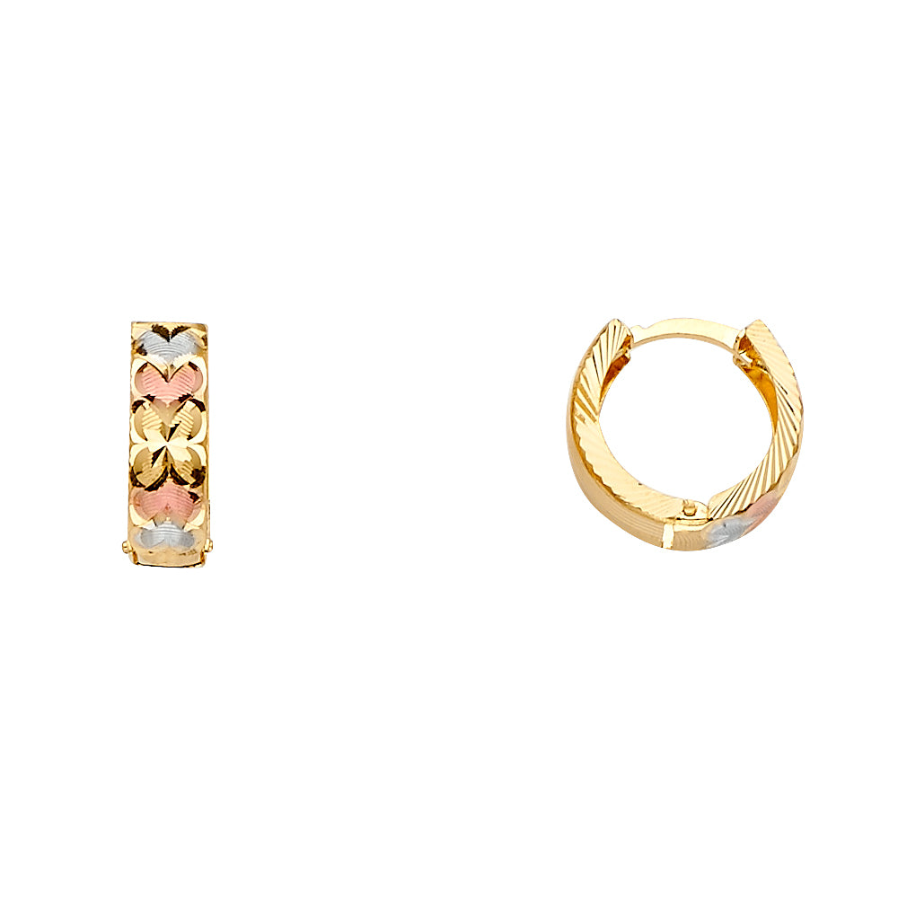 Huggies Earrings - 14K Gold - ER1614