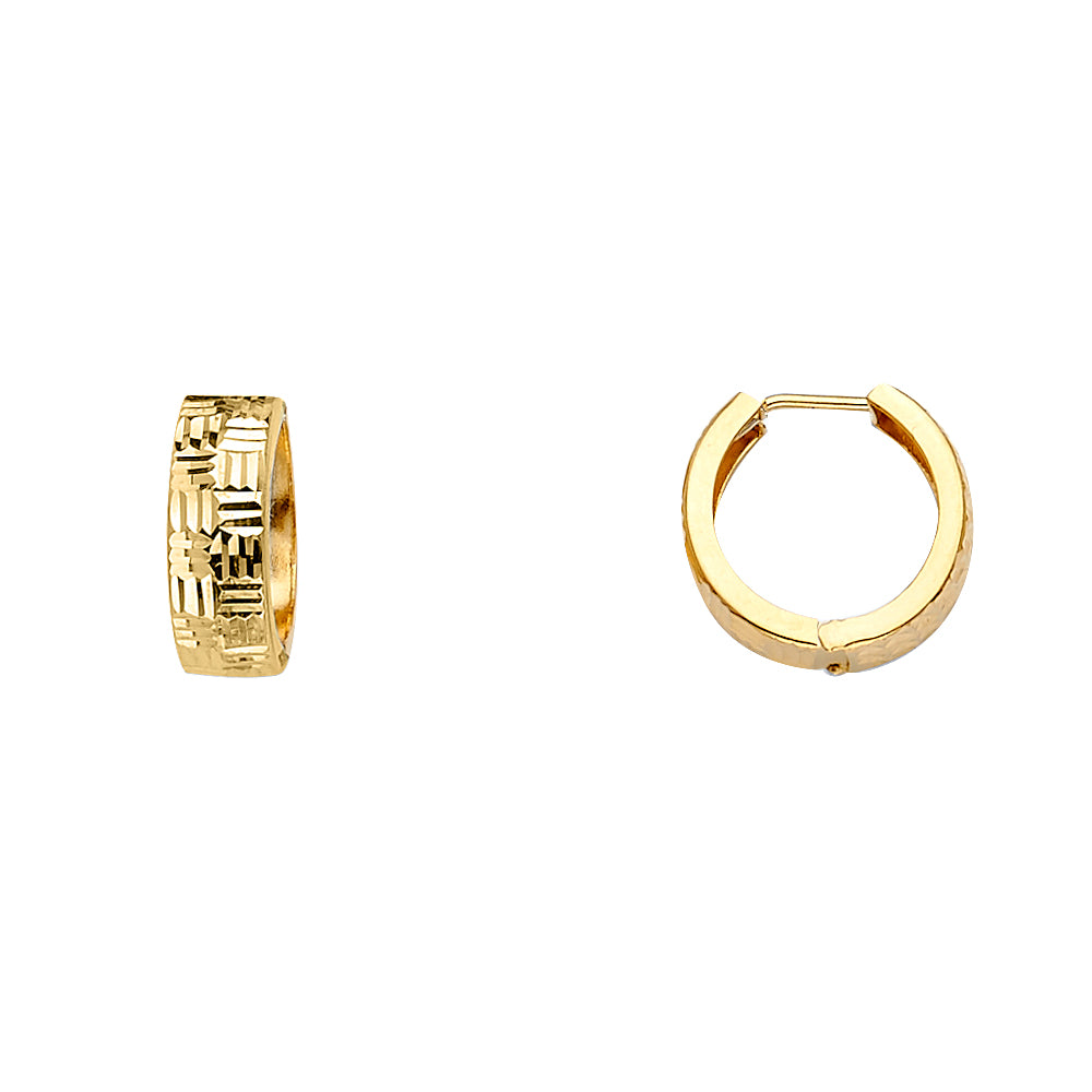 Huggies Earrings - 14K Gold - ER1616