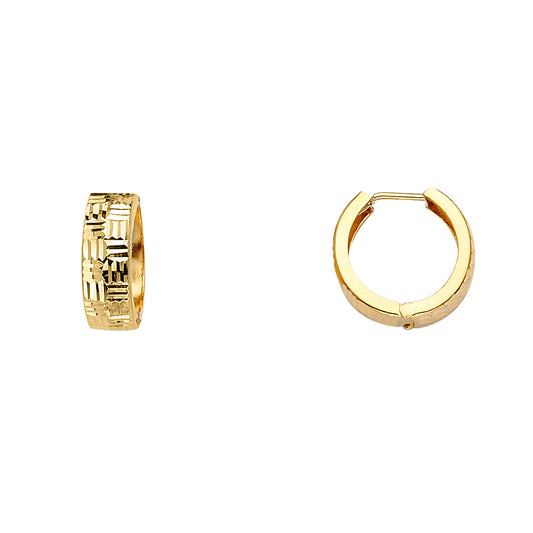 Huggies Earrings - 14K Gold - ER1616