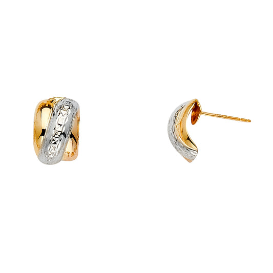 Huggies Earrings - 14K Gold - ER1620