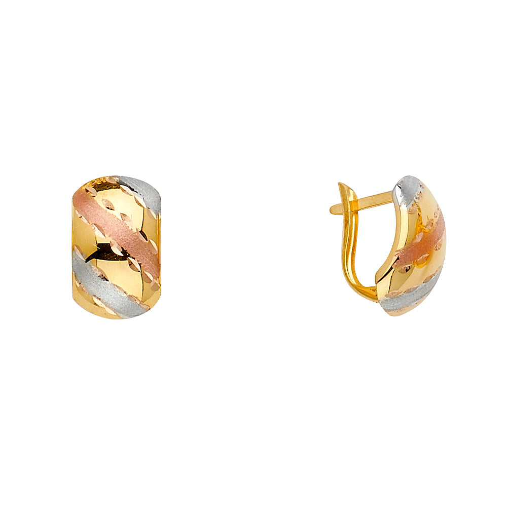 Huggies Earrings - 14K Gold - ER1624