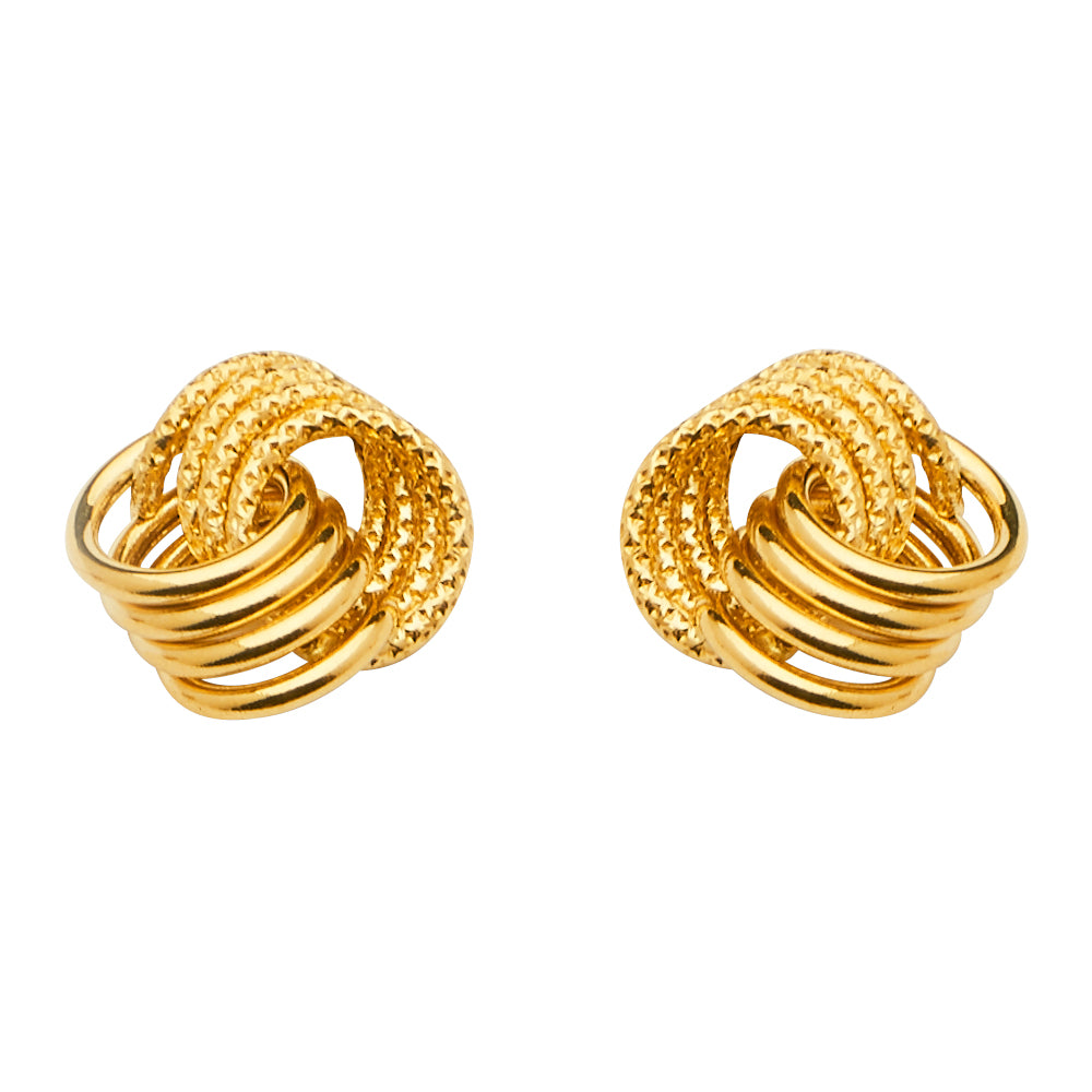 Assorted Earrings with Push Back - 14K Gold - ER1639