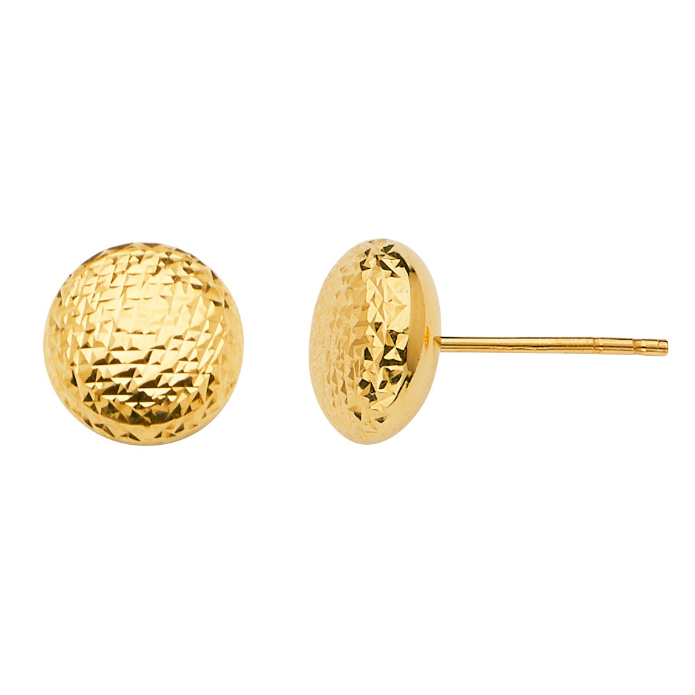 Assorted Earrings with Push Back - 14K Gold - ER1640