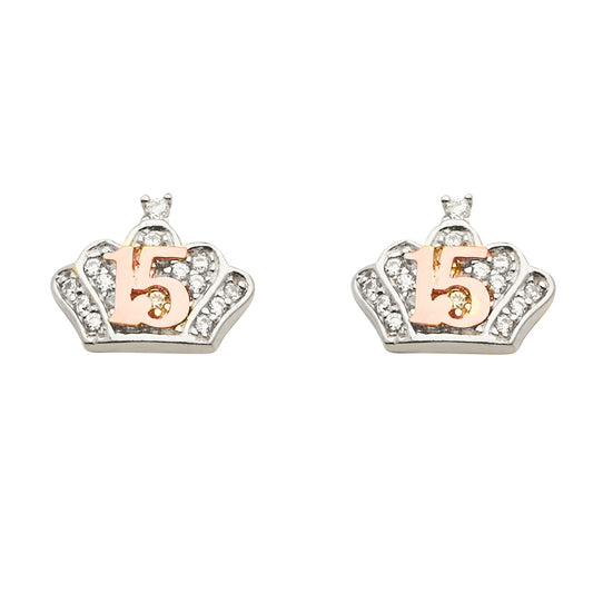 Assorted Earrings with Push Back - 14K Gold - ER1653