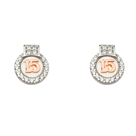 Assorted Earrings with Push Back - 14K Gold - ER1654