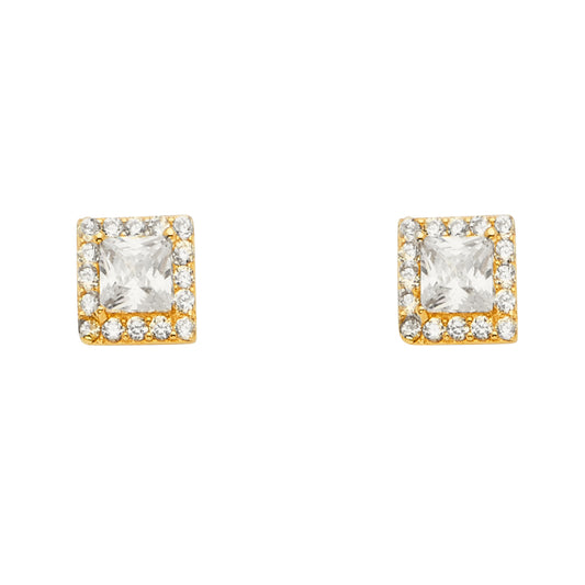 Assorted Earrings with Push Back - 14K Gold - ER1658