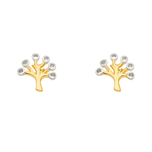 Assorted Earrings with Push Back - 14K Gold - ER1659