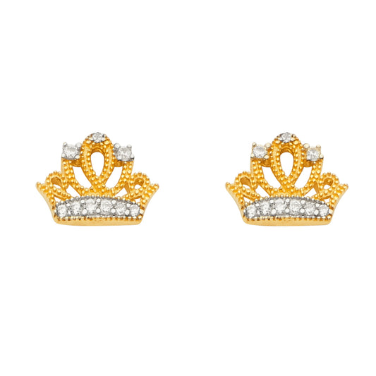 Assorted Earrings with Push Back - 14K Gold - ER1660