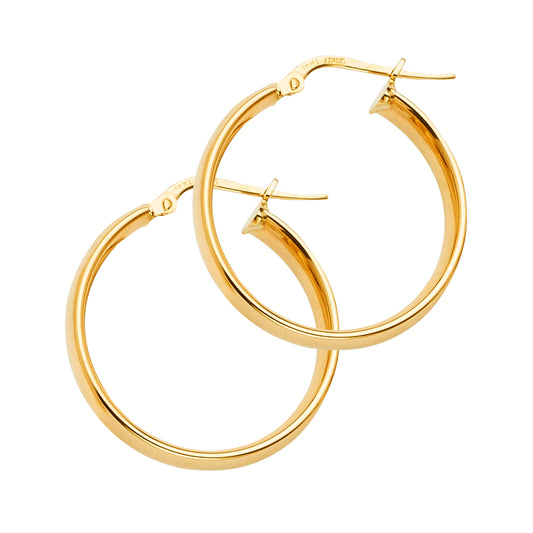 Hoop Earrings  - 14K Gold - ER1704