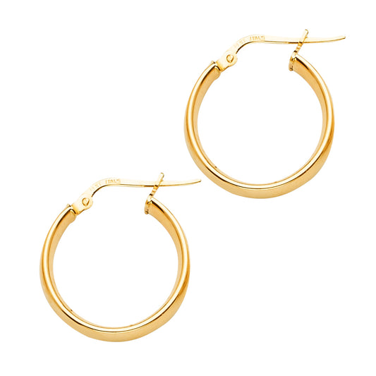 Hoop Earrings  - 14K Gold - ER1705