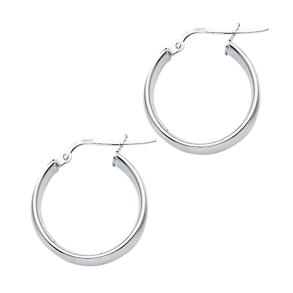 Hoop Earrings  - 14K Gold - ER1709