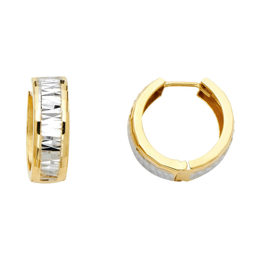 Huggies Earrings - 14K Gold - ER598