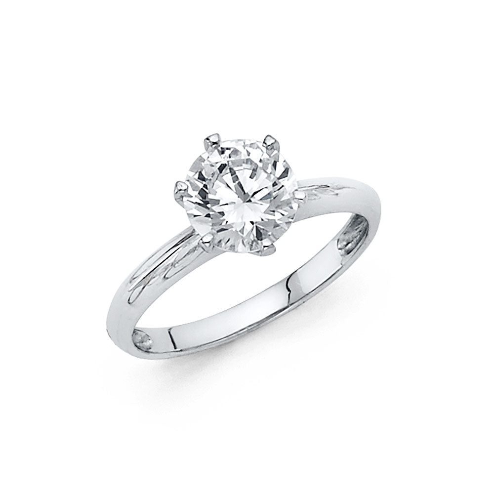 CZ Engagement Rings - 14K Gold - RG1151