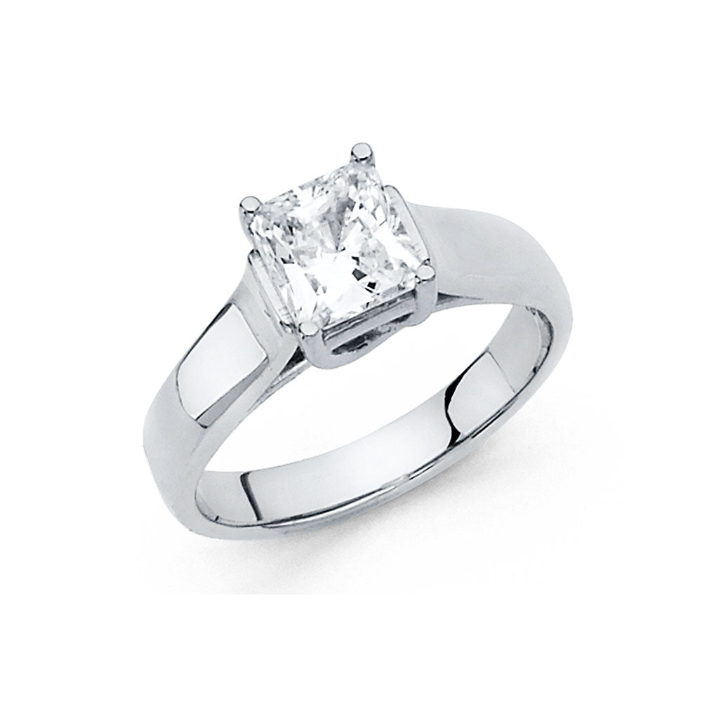 CZ Engagement Rings - 14K Gold - RG1165