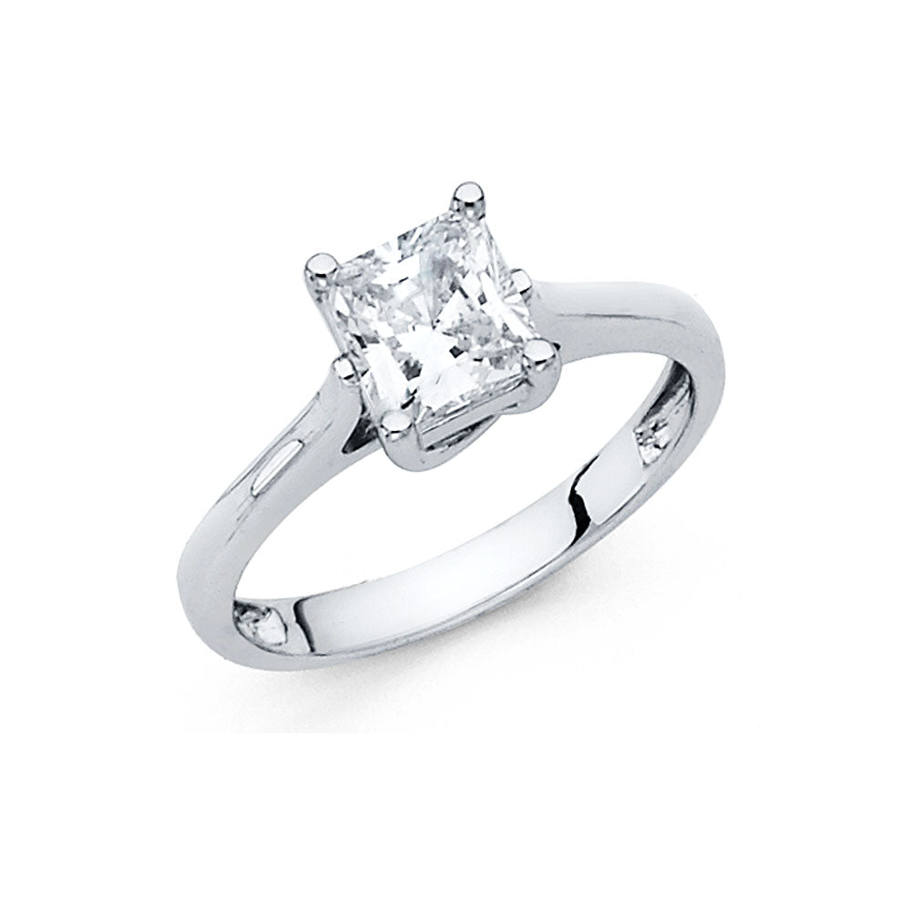 CZ Engagement Rings - 14K Gold - RG1167