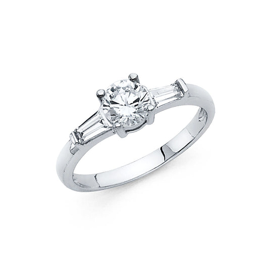 CZ Engagement Rings - 14K Gold - RG1181